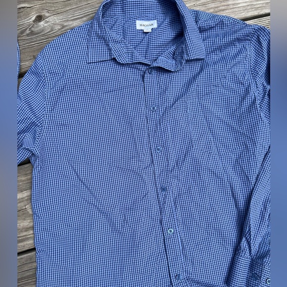 Haggar extra large button up casual long sleeve shirt - Men’s - Picture 4 of 10